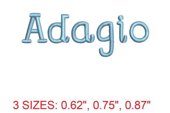 Adagio Font: A Timeless Elegance for Your Craft Fair