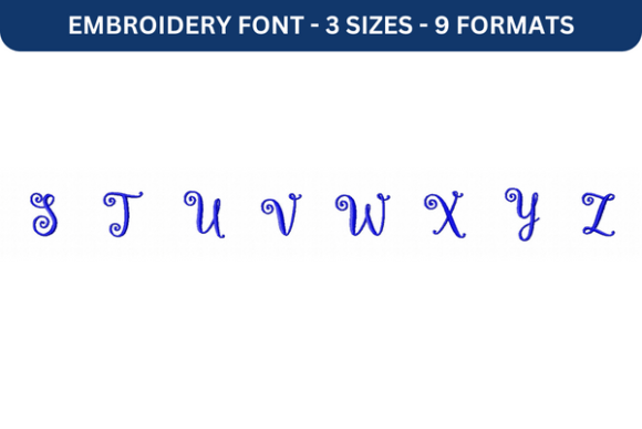 Elegant and Charming: Lettres Douces Font S to Z