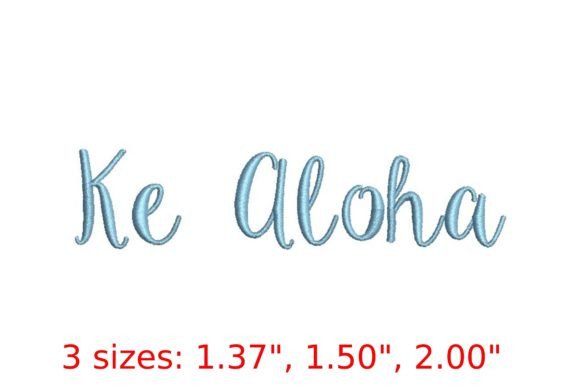 Ke Aloha Font: A Graceful Touch for Personalized Gifts