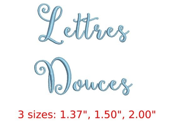 Lettres Douces Font: A Delicate Touch for Apparel