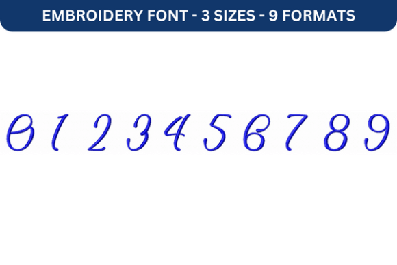 Reviewing Lovely Home Font Number 0 to 9
